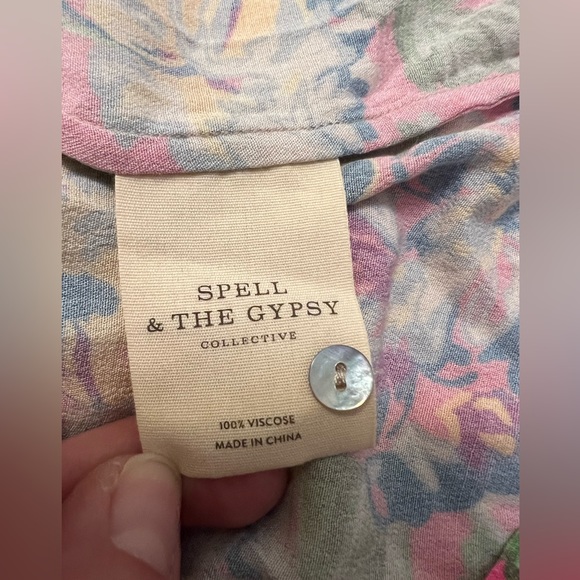 NWT Spell Dolly Off Shoulder Dress SMALL (S) - Picture 8 of 12